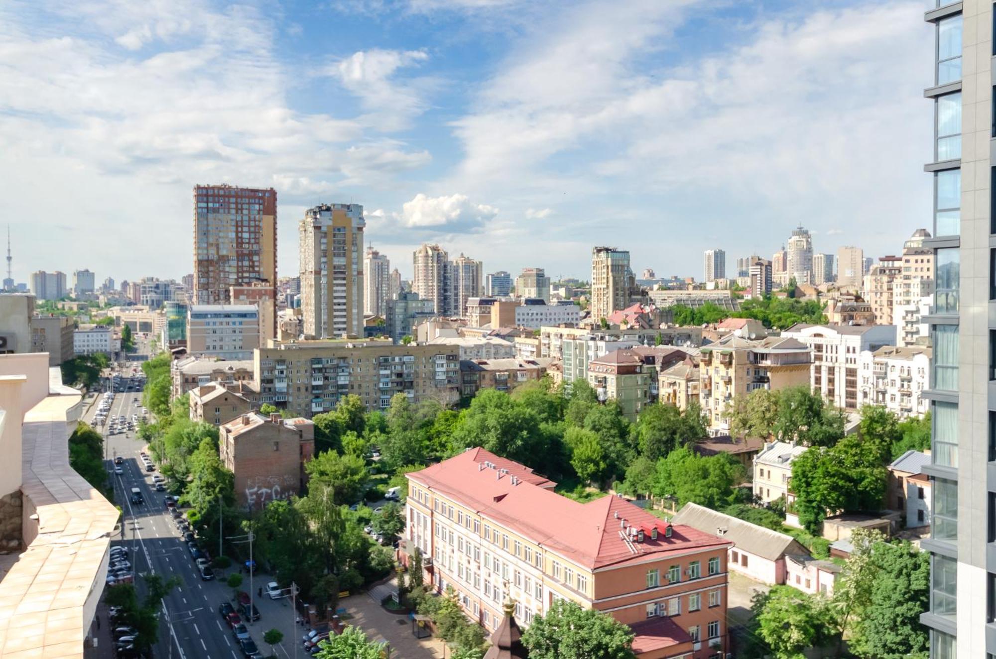 Petrovdom Inn Rc Diplomat Hall -The Smart Hotel Apartment Panoramic City View I Kijev Kültér fotó